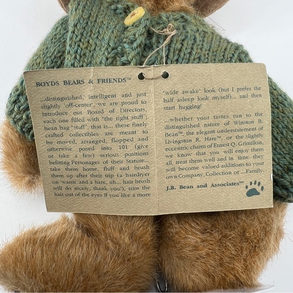 NWT Boyds Bears Mrs. Trumbull Teddy Bear - Picture 7 of 7